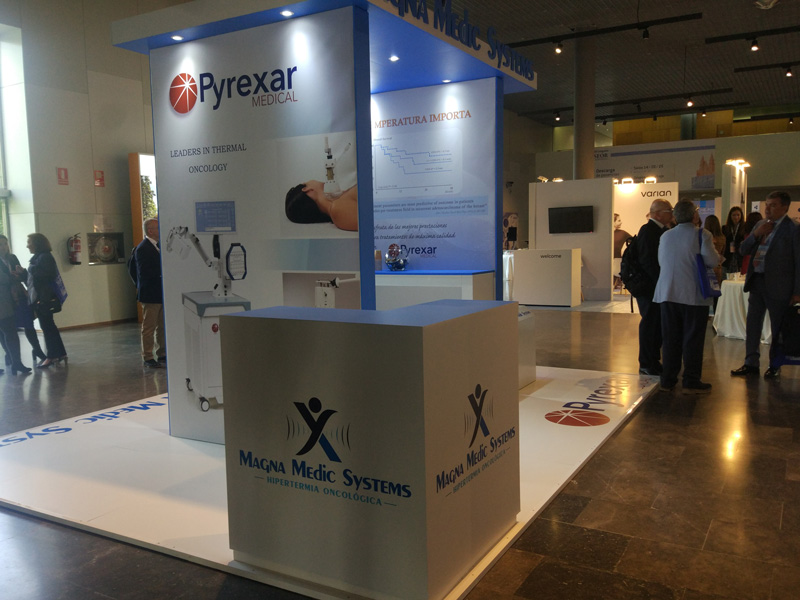 Magna Medic Systems / Pyrexar booth at the SEOR Spain